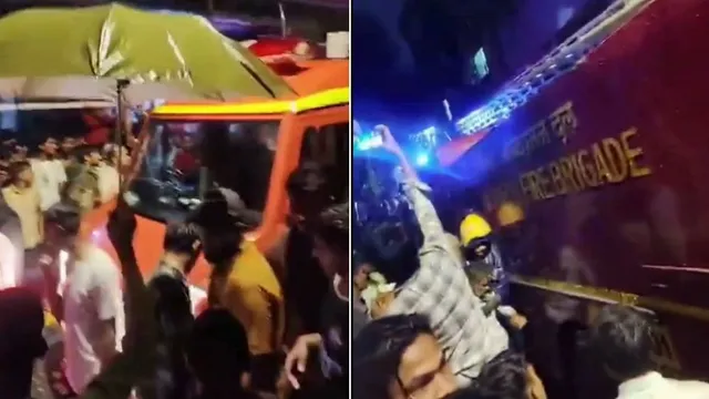 मुंबई में भारी बारिश के बीच चॉल ढही, 6 की मौत और 1 घायल